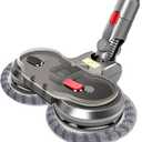 Generic SAXPYTLITE Electric Mop Head Attachment for Dyson V10/V11 Wet&Dry Dual-Use Vacuum Cleaner with Removable 250ML Water Tank and 6 Washable Nylon Mop Pads