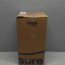 Bedsure GentleSoft Sherpa Fleece Blankets Queen Size for Bed - Thick and Warm Throw for Women and Men, Soft Fuzzy Plush Queen Blanket for Winter, Grey, 90x90 Inches