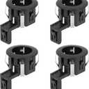 X AUTOHAUX 4pcs 89348-34020 Car Bumper PDC Parking Sensor Retainer for Toyota Tundra