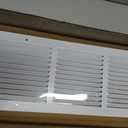 PionerialX 30"W x 6"H [Duct Opening Size] Steel Return Air Grille | HVAC White Rust-Resistant Vent Cover for Wall & Ceiling, AC Cold Air Return, Overall Dimensions 31.75"W x 7.75"H