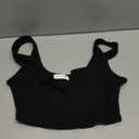 Better Be Women Halter Tank Tops Trendy Going Out Tops (Medium, Black)