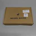 Rouen Polo Shirts for Men Quick Dry Regular Fit Casual Color Block Chest Print Active Short Sleeve Collared Mens Golf Shirt (XXL)