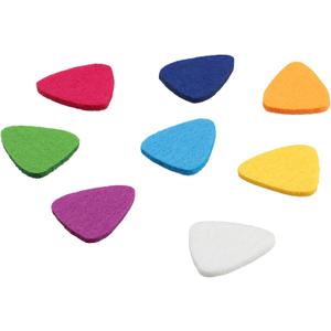 Ukulele Picks Felt Picks/Plectrums For Ukulele And Guitar,8 Pieces Guitar Picks,Multi-Color
