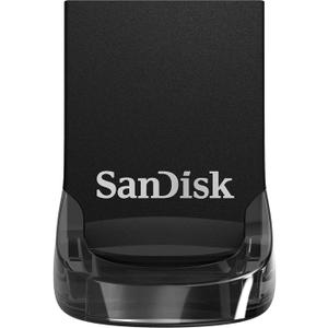 SanDisk 512GB Ultra Fit USB 3.2 Gen 1 Flash Drive - Up to 400MB/s, Plug-and-Stay Design - SDCZ430-512G-GAM46, Black