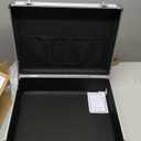 File Organizer Storage Box - 18.9 x 14.6 x 6.3 Inch X-Large, Portable Locking Storage Totes with Dual Combination Locks for Cash, Documents & Valuables - Silver