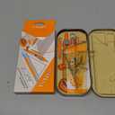 YPLUS Geometry Set for Students, Math Protractor Compass with Rulers Mechanical Pencil, Box of Protactors Kit for Class Supplies and School Kids Toddler - 12 Pcs, Back to School Supplies for Kids