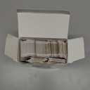 500 Pcs Gold Napkin Band Matte Gold Paper Napkin Rings Self Adhesive Disposable Napkin Rings Bulk Firm and Not Loose Wraps Bands Table Setup for Wedding Event Party Supplies