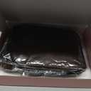 Flufymooz Ponytail Extension, Flexible Wrap Around Ponytail Extension Long Wavy Curly Ponytail Hair Extensions Natural pony tail Synthetic Hairpiece for Women 32 Inch (Dark Chocolate Brown)