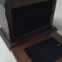 Cremation Memorial Urns for Human Ashes Adult Male Female, Wooden Picture Frame Urns Box and Casket for Men Women Child, Burial Funeral for Ashes, Holds Up to 250 LBS (XL - Walnut)
