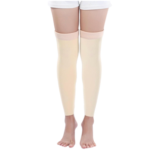 JUMISEE Men Women Warm Fleece Lined Knee Brace Leg Warmer Thermal Full Leg Sleeve Knee Support for Arthritis Pain Relief