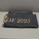 Mocsicka Class of 2025 Backdrop Rose Gold Glitter Bokeh Graduation Party Background 2025 Congrats Grad Prom Party Cake Table Decoration Photo Booth Props (8x6ft)