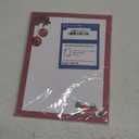 Red Christmas Bulbs Stationery Paper - 80 Sheets