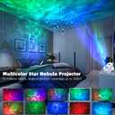 Galaxy Projector,Star Projector Galaxy Light,Smart Northern Lights Projector,Aurora Starlight Projector,Rotatable Nebula Lamp,APP&Voice Remote Control,24H Timer,LED Night Light Projector for Bedroom