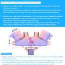 Chriffer Kids Swim Vest Life Jacket for 30-55 Pounds Boys and Girls, Toddler Floaties with Shoulder Harness Arm Wings for 2,3,4,5,6,7 Years Old Baby (Pink Purple)