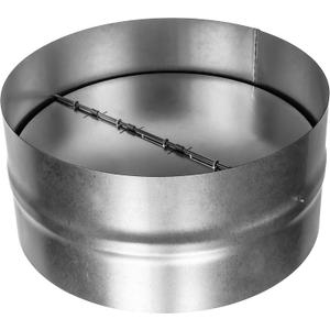 Draft Blocker 12'' Inch - Backdraft Damper - Draft Stopper - Backflow Preventer - Inline Fan Vent Deflector - One-Way Airflow Ducting - Dryer Duct Connector with Backdraught Flap