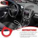 ULTECHNOVO Car Key ECU Test Coil 2.75x2.75x0.39In LED Indicator Automotive Induction Detection for Vehicle Lock Chip Testing for Vehicle Lock Chip Detection Pack of 2