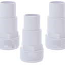 U.S. Pool Supply Replacement Universal Combo Hose Adapter, 1-1/4" or | 1-1/2", 3 Pk - Fits Above-Ground Pool Pump, Filter, Skimmer, Compatible with Hayward SPX1091Z7 or SPX1091Z4, Chlorine Feeders