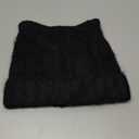 fauson Winter Hats for Women - Knitted Thermal Beanie for Women Skull Cap Womens Winter Hat Valentines Day Gifts for Her (Black)