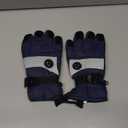 Kids Waterproof Ski Snowboard Gloves Mittens Thinsulate Lined Winter Cold Weather Gloves for Boys and Girls (10/12, Navy)