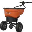 Agri-Fab 45-0548 130 lb. Commercial Push Spreader, Orange/Black
