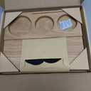 Normcore Tamping Mat - Natural OAK Espresso Tamping Station - Coffee Tamper Holder Mat Portafilter Mat For Baristas - Patent Pending - Solid American White OAK Wood