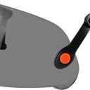 GREEN DEVIL Replacment Built-in Clear/Tinted Visor