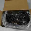 CALEX Festoon Christmas Lights Outdoor, 75 LED Bulbs, 150FT/ 45M Warm White Garden String Light, IP44 Waterproof, Remote Control