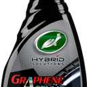 Turtle Wax 53733 Hybrid Solutions Graphene Acrylic Tire Shine Spray Coating, No Sling Tire Dressing, Long Lasting Deep Black Shine, UV Protection and Dirt Repellant, 23 oz. (Pack of 1)