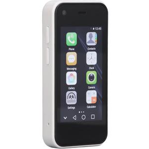 Unlocked Mobile Phone Smartphone, 2.5 inch Android Dual SIM Mini Phones, 2MP 5MP Camera, 1GB 8GB ROM, Bluetooth, 1580mAh (Pearl White)