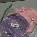 Dog Sweater, 3 Pack Dog Sweaters for Small Dogs, Dog Clothes for Small Dogs Girl Boy, Ultra Soft and Warm Puppy Sweater Dog Coat for Winter Christmas (Medium, Pink+Purple+Peach)