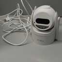 3MP Security Camera Outdoor - 2.4G/5G Wi-Fi, 24/7 Recording Wired Power, 360 Pan-Tilt View, Motion Tracking, Color Night Vision, 2-Way Audio, Works with Alexa, Cloud & SD Card Storage, IP66 (White)