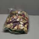 Zeyune 12 Pcs Small Christmas Wreaths for Kitchen Cabinets with Bow Ribbon Mini Cabinet Door Wreath Set Hanging Christmas Decor for Kitchen Window Outdoor Indoor, 14.96 x 7.87'' (Gold Eucalyptus)