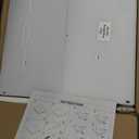 Rotating Bookshelf, 360 Degree Revolving Bookcase, 4-Tier Spinning Bookshelf, Clear Acrylic & Solid Wood Rotating Bookcase for Kids Playroom, Bedroom and Living Room, Square