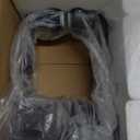 Unicozin Modern Bathroom Light Fixtures, 4 Light Vanity Lights Over Mirror, Black Wall Lamp with Clear Glass for Living Room Cabinet Bedroom Porch