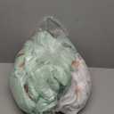 Kids Bed Set Green White Wood Animals