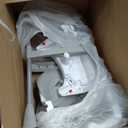 Dream On Me Portable 2-in-1 Tabletalk High Chair, Convertible Compact High Chair, Light Weight Portable Highchair, Grey