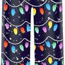 HONGTEYA Girls Christmas Pants with Pockets Soft Long Loose Kids Plaid Bottom Indoor Outdoor Xmas Holiday 8-14 Years (Blue)