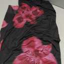 Milumia Women's Floral Criss Cross Tie Backless Maxi Dress Sleeveless Vacation Fitted Long Dresses (Medium, Black)