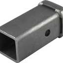 TOPTOW 64453 Trailer Hitch Receiver Tube 2-inch X 6-inch Length Combo Bar, Weld on Raw Steel