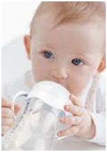 Straw Cup Conversion Kit for Philips Avent Natural Baby Bottles,Weighted Straw Sippy Cup Transition Kit with Soft Nipple and Handles for Toddler, Pack of 4