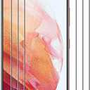 3 x 3 Pack Screen Protector For Samsung Galaxy S21 5G Tempered Glass, Anti Scratch, HD Clear