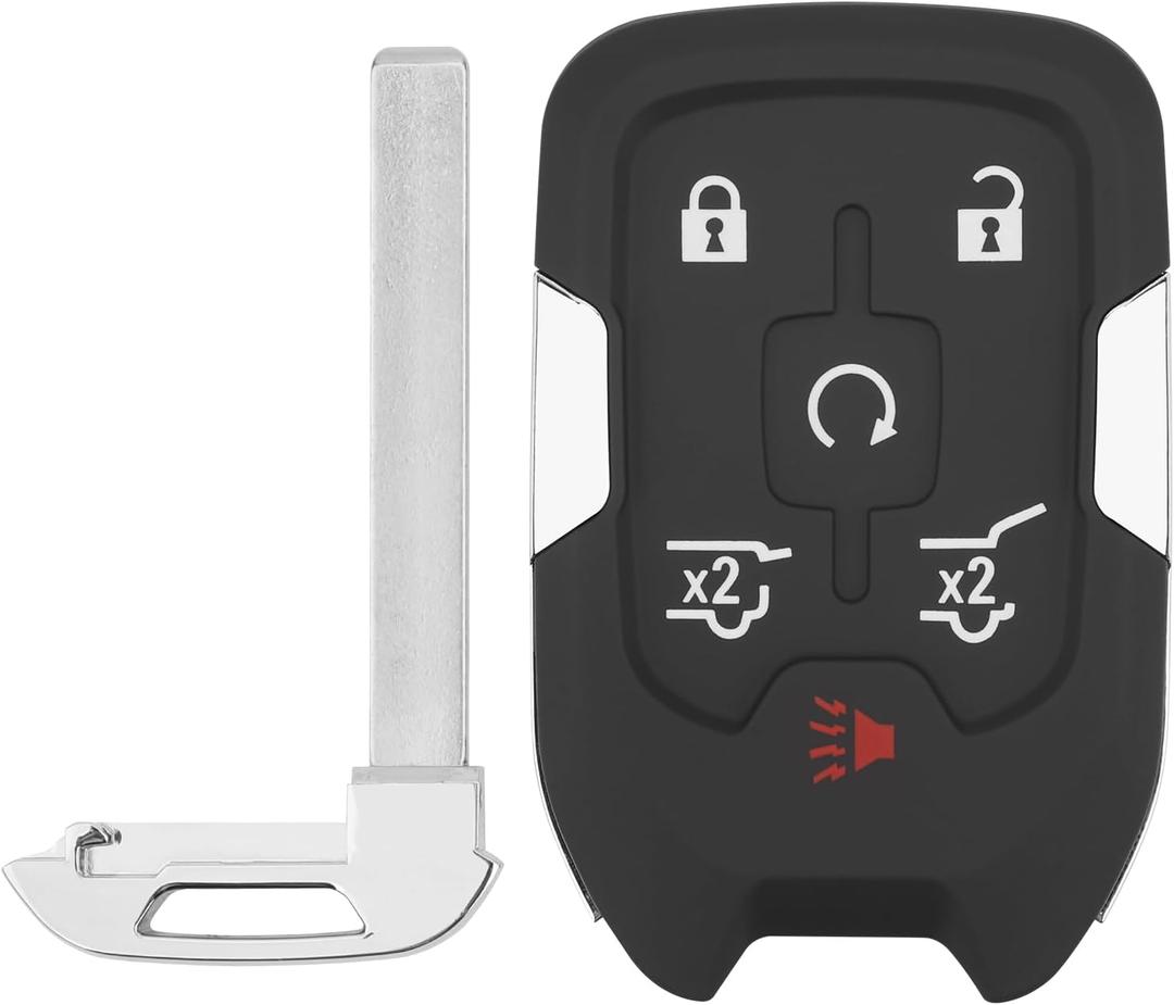 Key Fob Replacement for 2015-2020 Chevy Suburban Tahoe/ 15-20 GMC Yukon & Yukon XL Car Keyless Entry Remote Control,HYQ1AA,6 Buttons