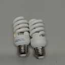 CFL Light Bulbs E26 Base, T2 Spiral 13Watt (60Watt Equivalent) Soft White 2700K 900lm Compact Fluorescent Light Bulbs, UL Approved, 120v 60Hz, Self Ballasted CFL Bulbs, Pack of 2