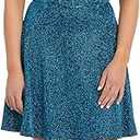 Mini Strapless Glitter Dress W/Corset Bodice & Rhinestone Trim Size 3