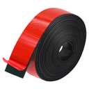 Adhesive Rubber Strips, Rubber Sheets, Rolls & Strips 1" Wide x 1/8" Thick x 10' Long for DIY Gaskets Crafts Pads Seals Warehouse Flooring Neoprene Sheet.