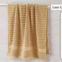 LANE LINEN Bathroom Towel Set 6 Piece - 100% Zero Twist Cotton - Super Soft & Highly Absorbent - 2 Bath, 2 Washcloths, 2 Hand Towels for Bathroom - Fade Resistant, Durable with a Luxury Look - Taupe