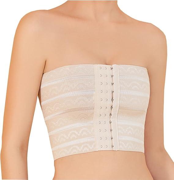 Chest Binder,Women Trans Lesbian Breast Binder Strapless Elastic Flat Chest Compression Top Tomboy Underwear Tank Top