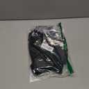 SELINK Womens Summer Ruffle Short Sleeve Top Crewneck T Shirts Floral Trim Casual Blouses (Large, Black)