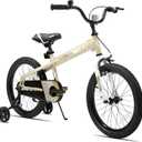 JOYSTAR Whizz 12-20" Kids Bike for Toddler & Kids Ages 2-10Y, 18 Inch with Training Wheels & Kickstand