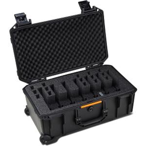 Pelican Vault Pistol Case (Custom Case Pre-Cut Foam) (Black)